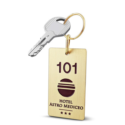 scheda luce portachiavi con logo